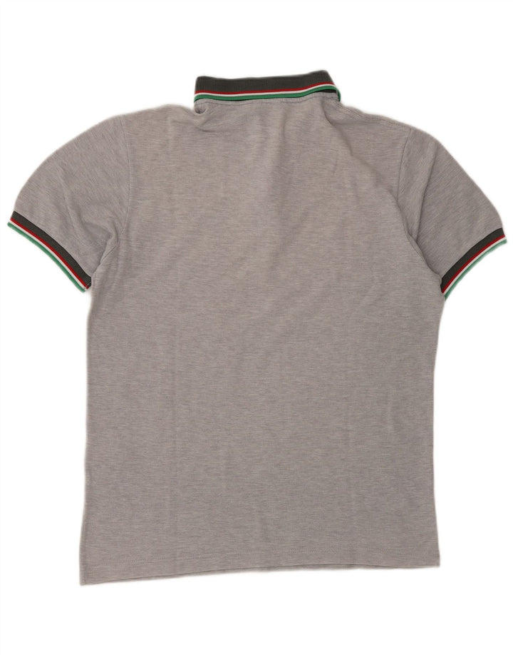 Refrigiwear Mens Polo Shirt Small Grey Cotton