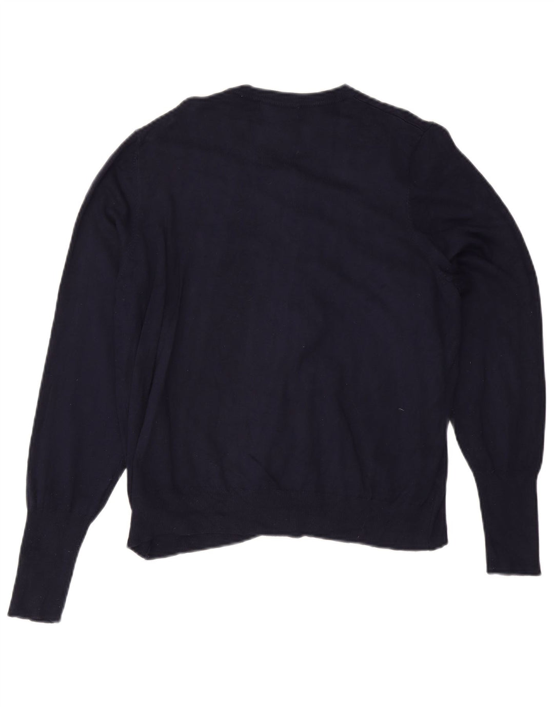 Marks & Spencer Womens Cardigan Sweater UK 20 2XL Navy Blue Viscose