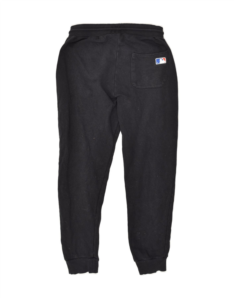 MAJESTIC Mens Tracksuit Trousers Joggers Large Black Cotton | Vintage Majestic | Thrift | Second-Hand Majestic | Used Clothing | Messina Hembry 