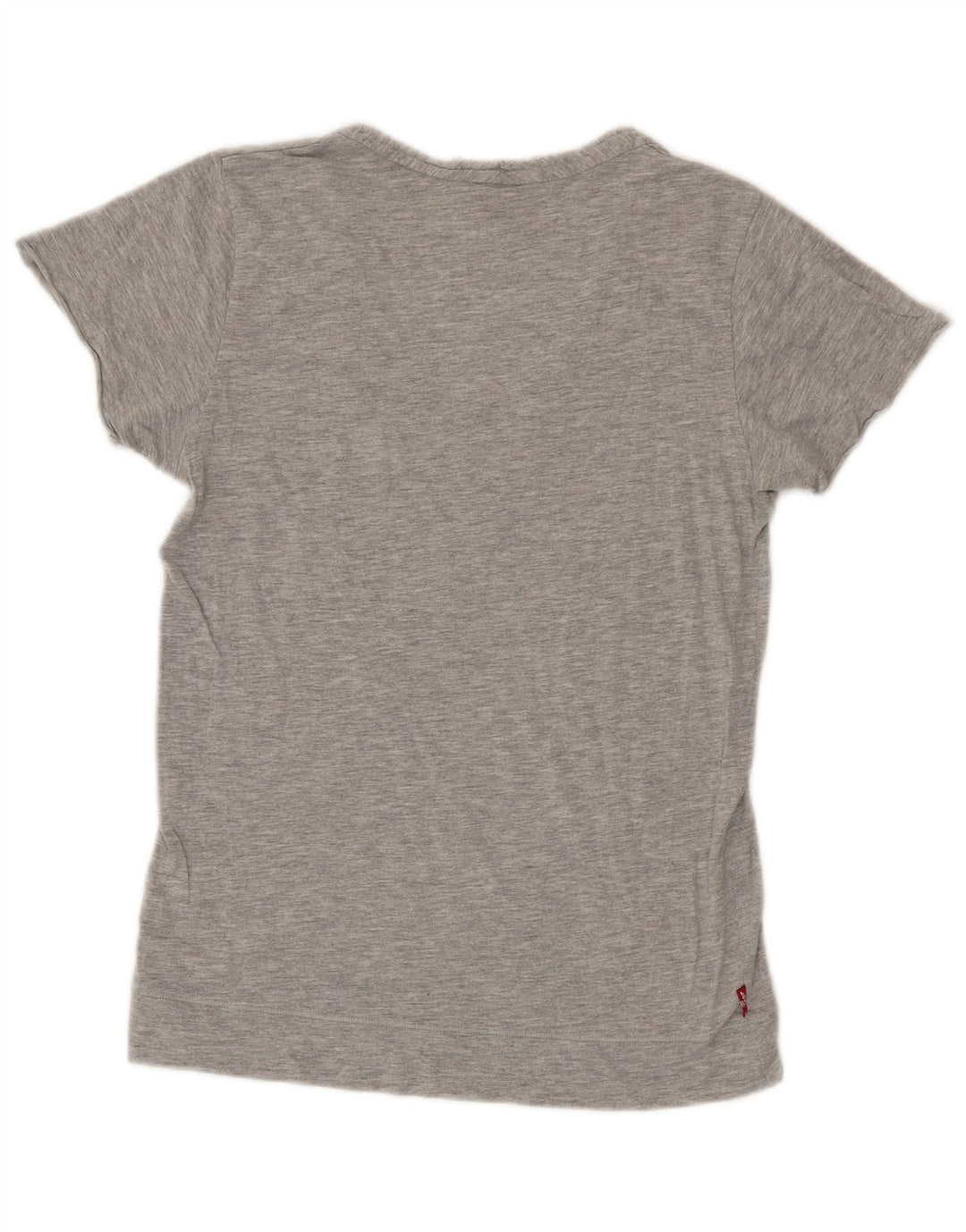 Levi's Womens T-Shirt Top UK 14 Large Grey Cotton