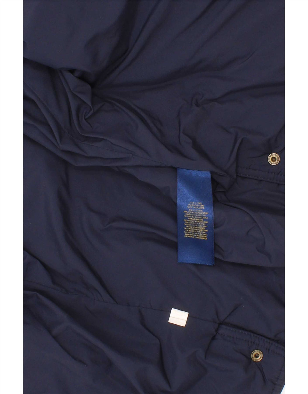 Polo Ralph Lauren Girls Quilted Jacket 6-7 Years Small Navy Blue Polyester