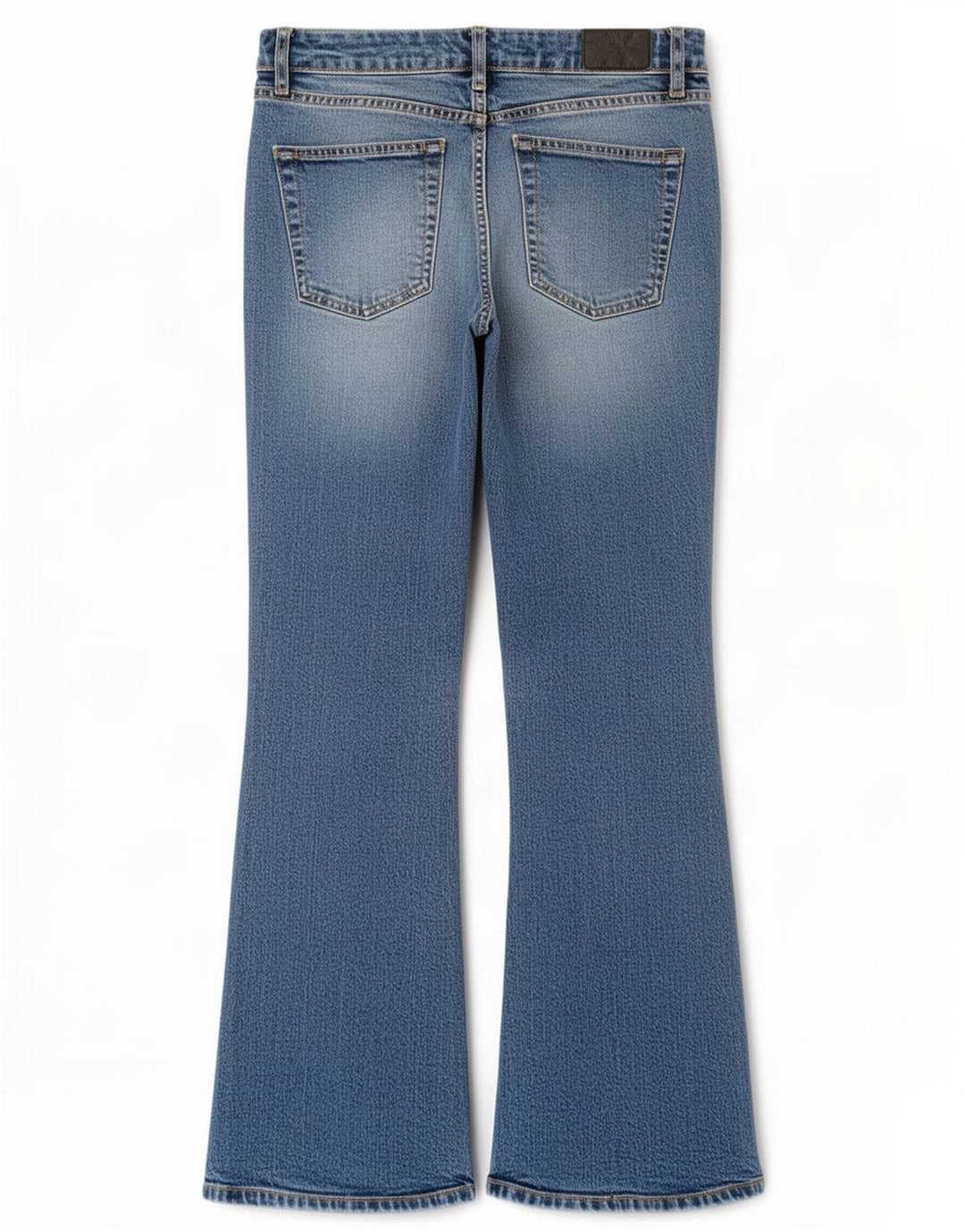 Superdry Womens Flared Jeans W28 L30 Blue