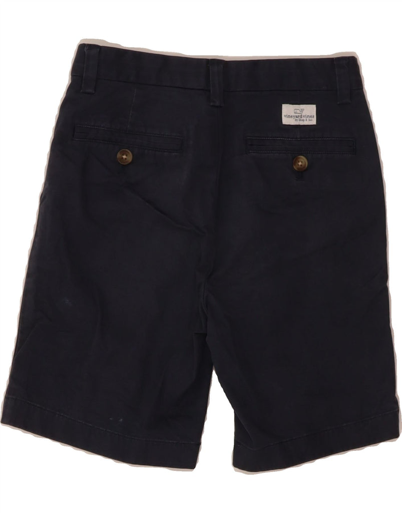 VINEYARD VINES Boys Chino Shorts 7-8 Years W24  Navy Blue Cotton Vintage Vineyard Vines and Second-Hand Vineyard Vines from Messina Hembry 