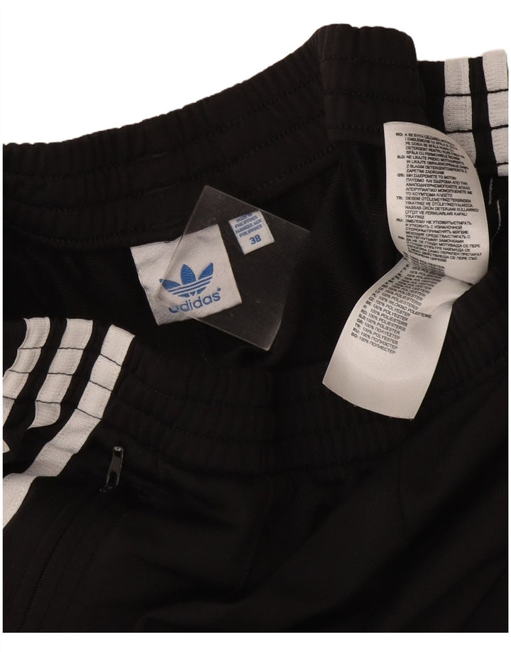 Adidas Womens Tracksuit Trousers IT 38 XS  Black Polyester