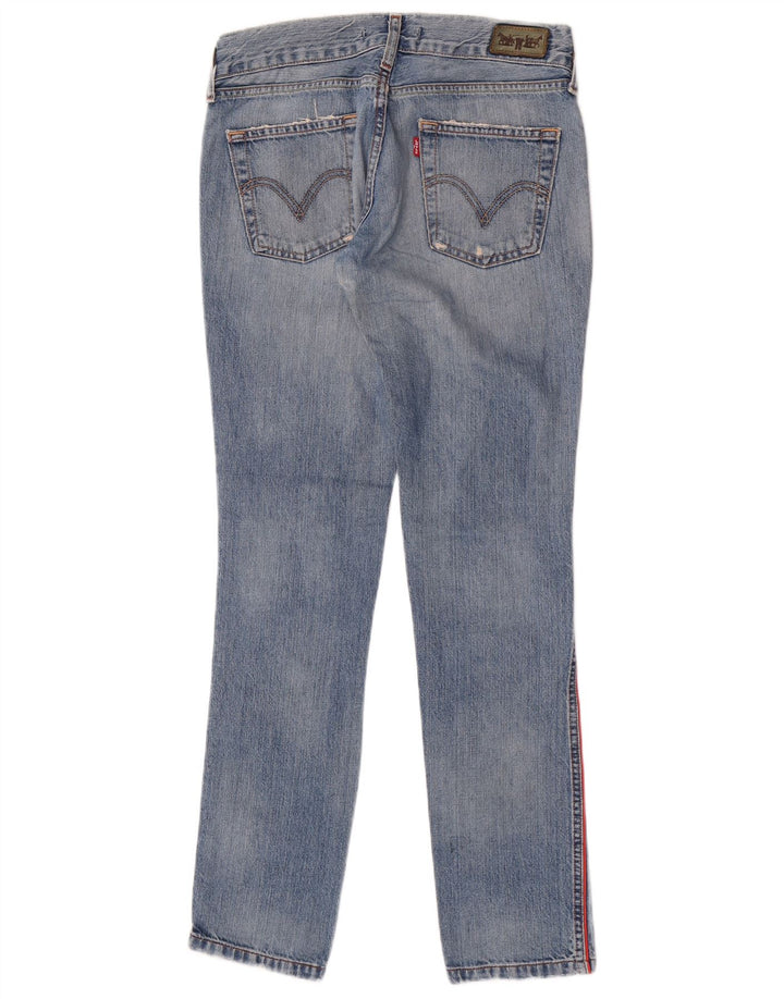Levi's Womens Slim Jeans W30 L32 Blue Cotton