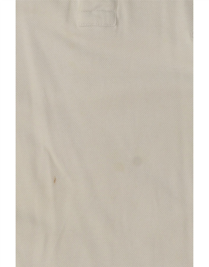 Champion Womens Polo Shirt UK 14 Large White