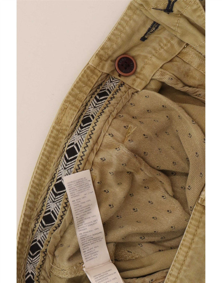 Fat Face Mens Chino Shorts W36 Large  Khaki Cotton