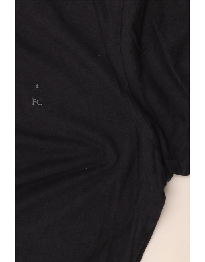 French Connection Mens Polo Shirt Large Navy Blue Cotton