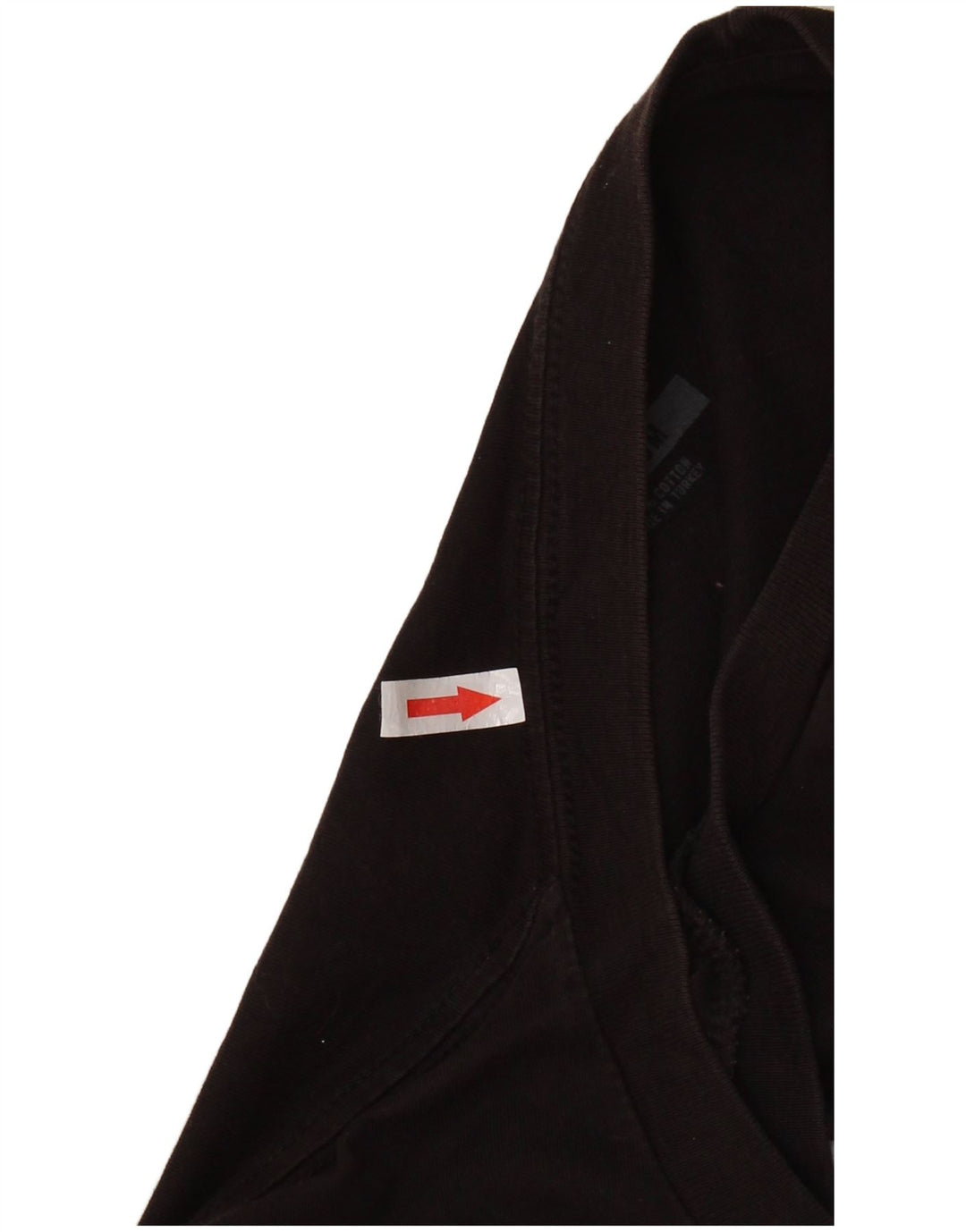 VANS Mens Classic Fit Graphic T-Shirt Top Medium Black