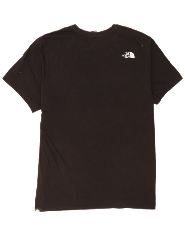 The North Face Mens Graphic T-Shirt Top 2XL Black Cotton