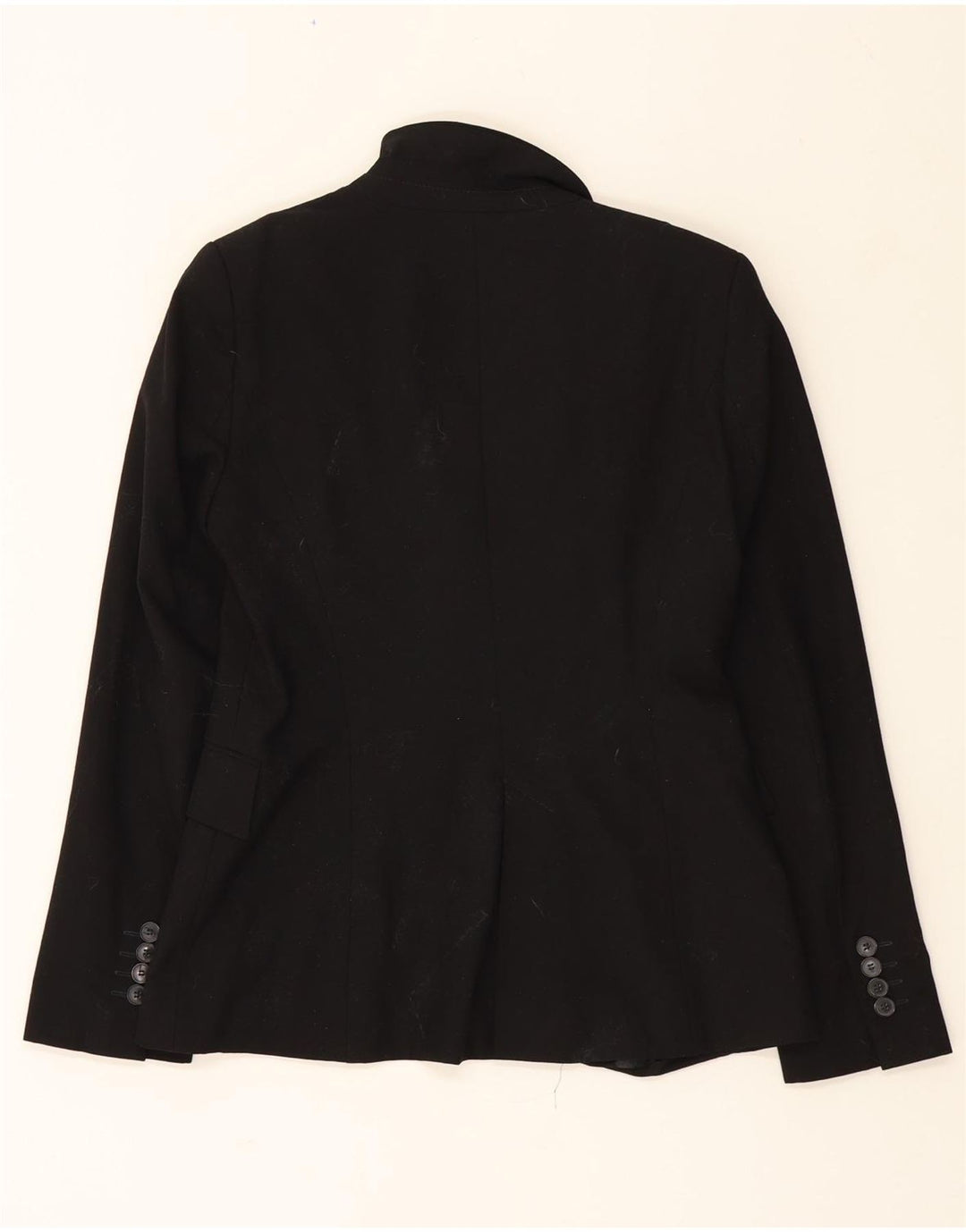 ZARA Womens 1 Button Blazer Jacket EU 36 XS Black Vintage Zara and Second-Hand Zara from Messina Hembry 