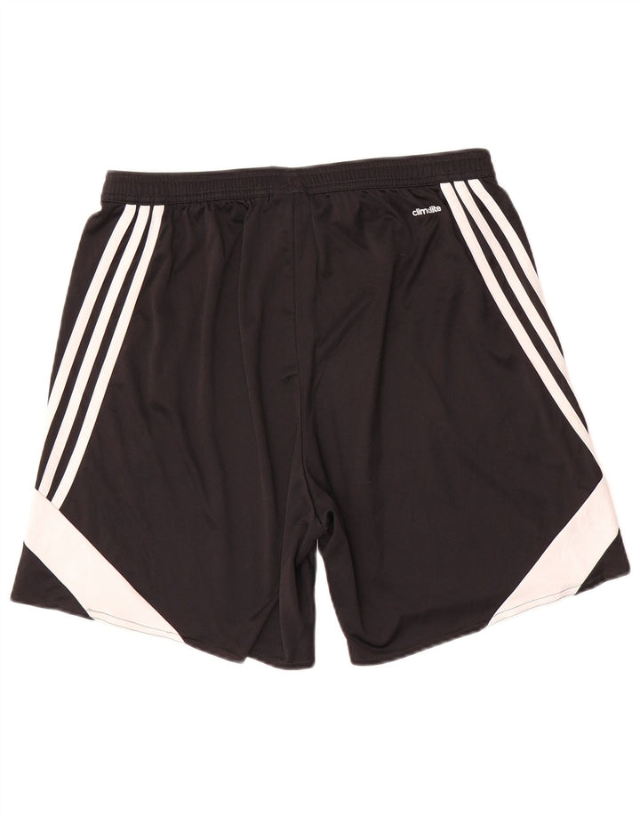 Adidas Mens Climalite Sport Shorts Large Black Colourblock