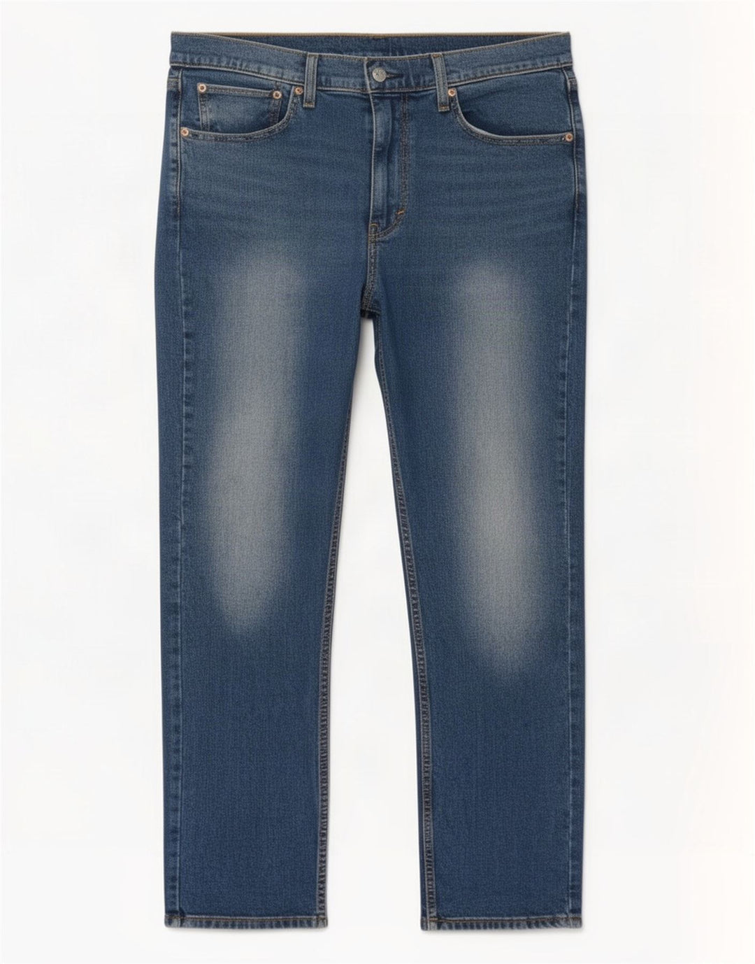 Levi's Mens 514 Straight Jeans W36 L32 Blue Cotton