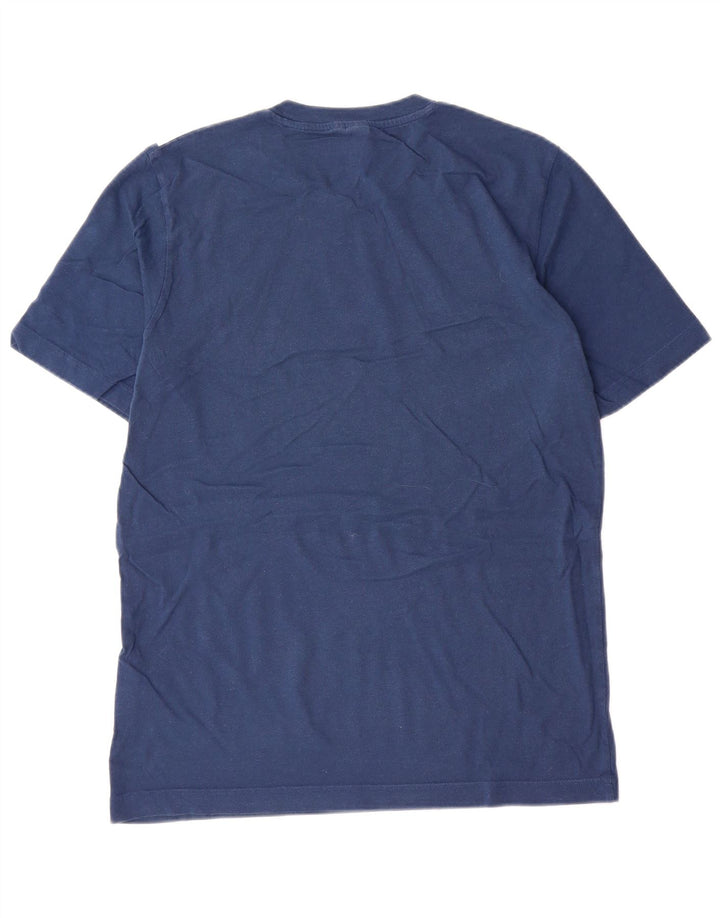 Adidas Mens T-Shirt Top Small Navy Blue Cotton
