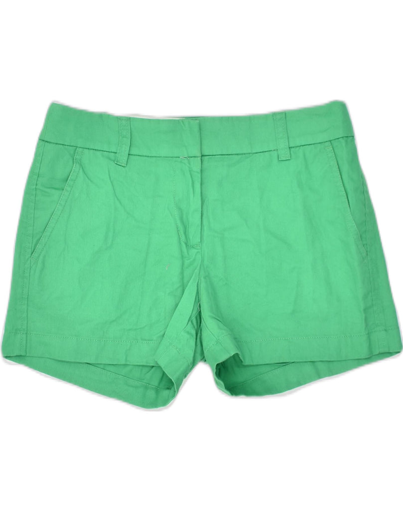 J. CREW Womens Chino Shorts W30 Medium Green Cotton | Vintage J. Crew | Thrift | Second-Hand J. Crew | Used Clothing | Messina Hembry 