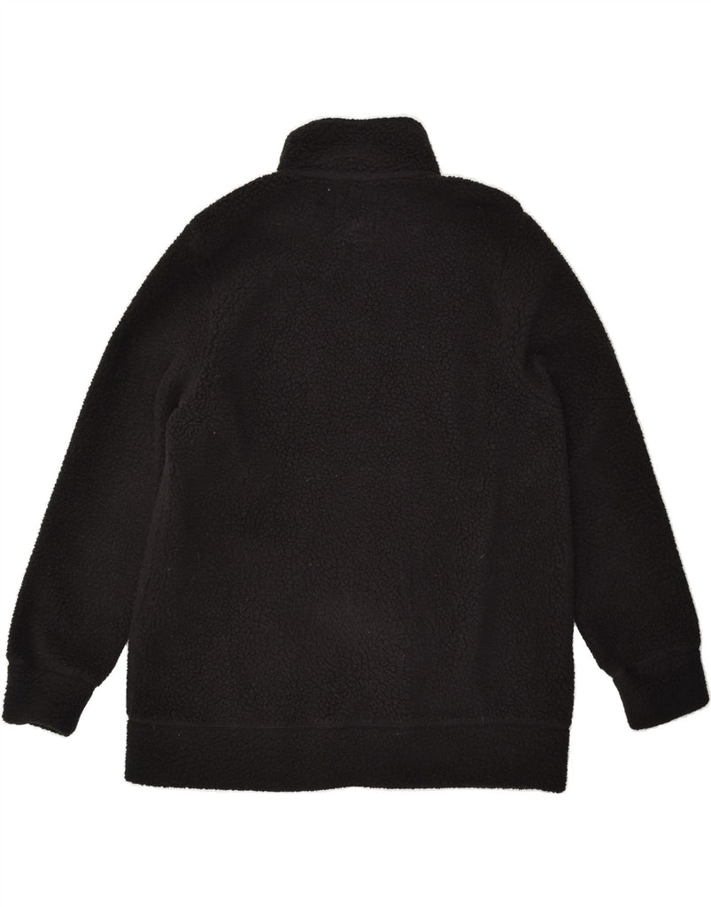 GAP Mens Fleece Jacket UK 42 XL Black Polyester | Vintage Gap | Thrift | Second-Hand Gap | Used Clothing | Messina Hembry 