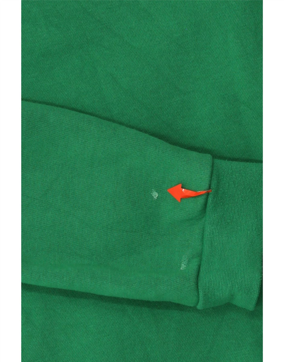 ADIDAS Boys Hoodie Jumper 11-12 Years Green Cotton