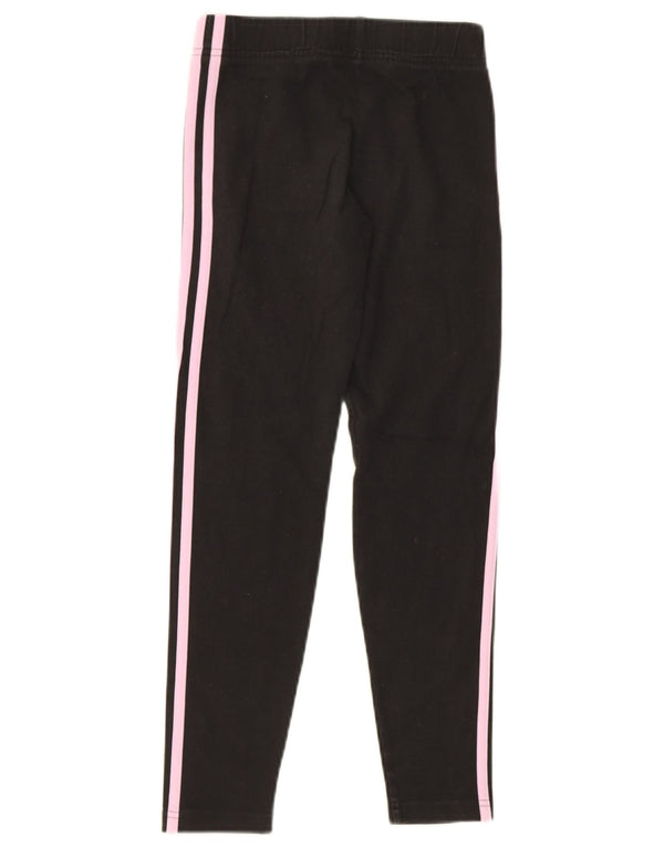 Adidas Girls Leggings 11-12 Years  Black Cotton