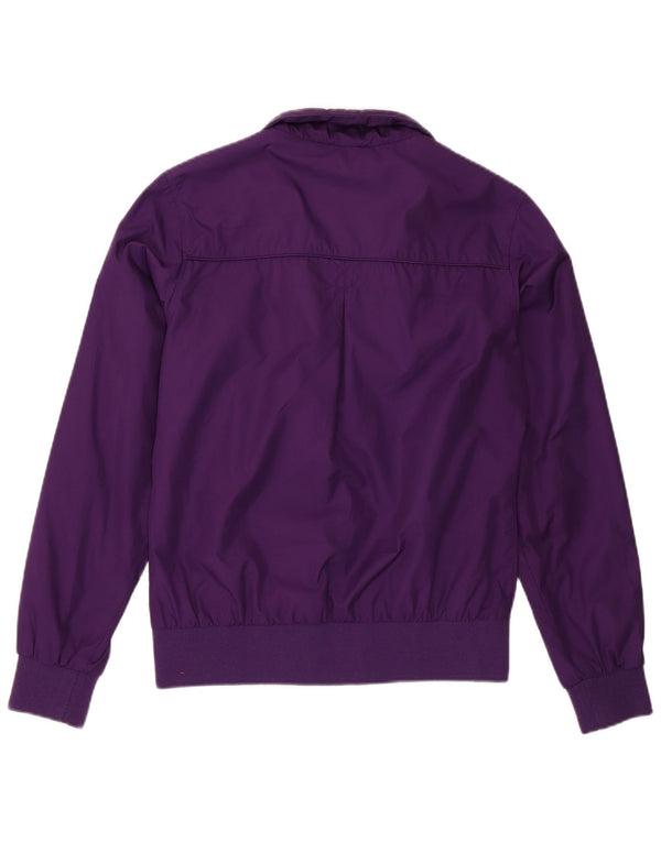 Champion Womens Bomber Jacket UK 14 Medium Purple Polyester