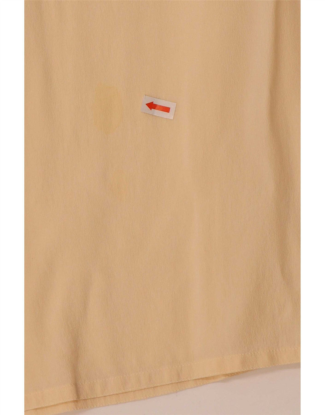 Vintage Womens Shirt Blouse UK 16 Large Beige