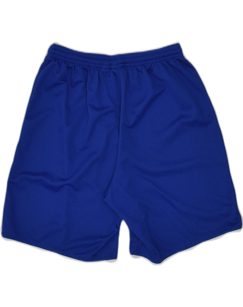 ADIDAS Mens Sport Shorts Small Blue Polyester | Vintage Adidas | Thrift | Second-Hand Adidas | Used Clothing | Messina Hembry 