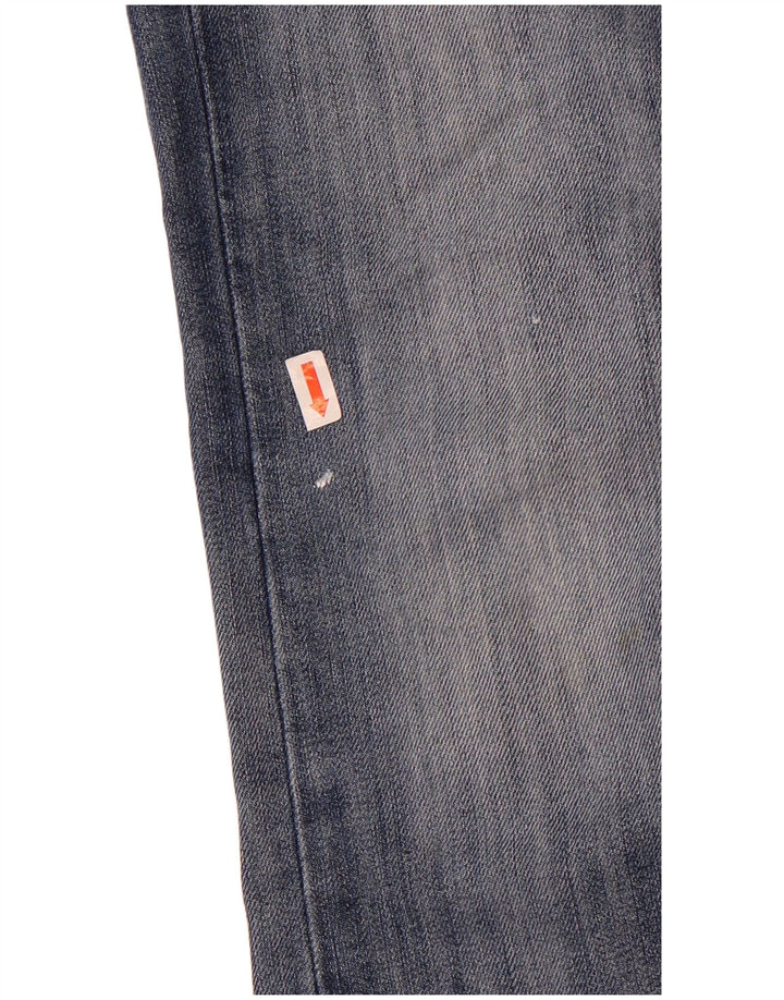 Tommy Hilfiger Womens Straight Jeans W27 L34 Blue Cotton