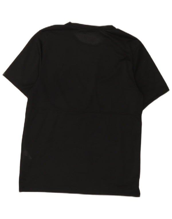 Nike Mens Dri Fit T-Shirt Top Small Black Polyester