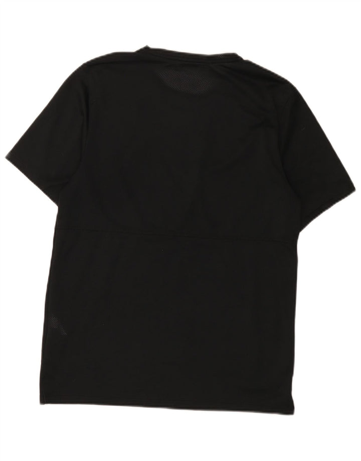 Nike Mens Dri Fit T-Shirt Top Small Black Polyester