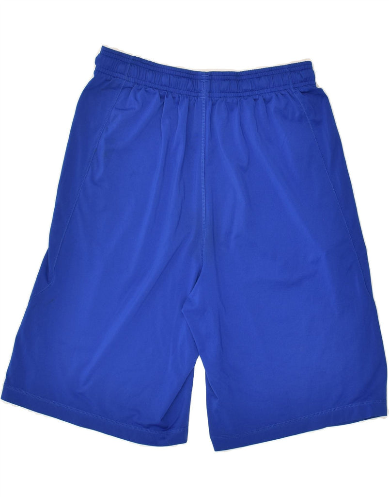 UNDER ARMOUR Mens Heat Gear Sport Shorts Medium Blue Polyester | Vintage Under Armour | Thrift | Second-Hand Under Armour | Used Clothing | Messina Hembry 