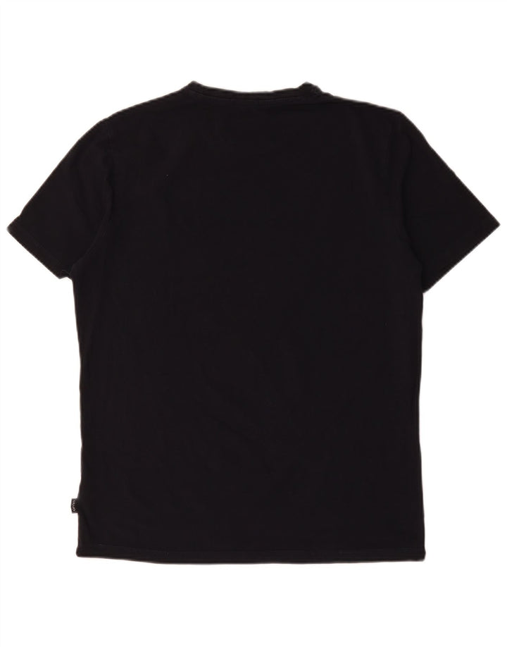Liu Jo Mens T-Shirt Top Large Navy Blue Cotton