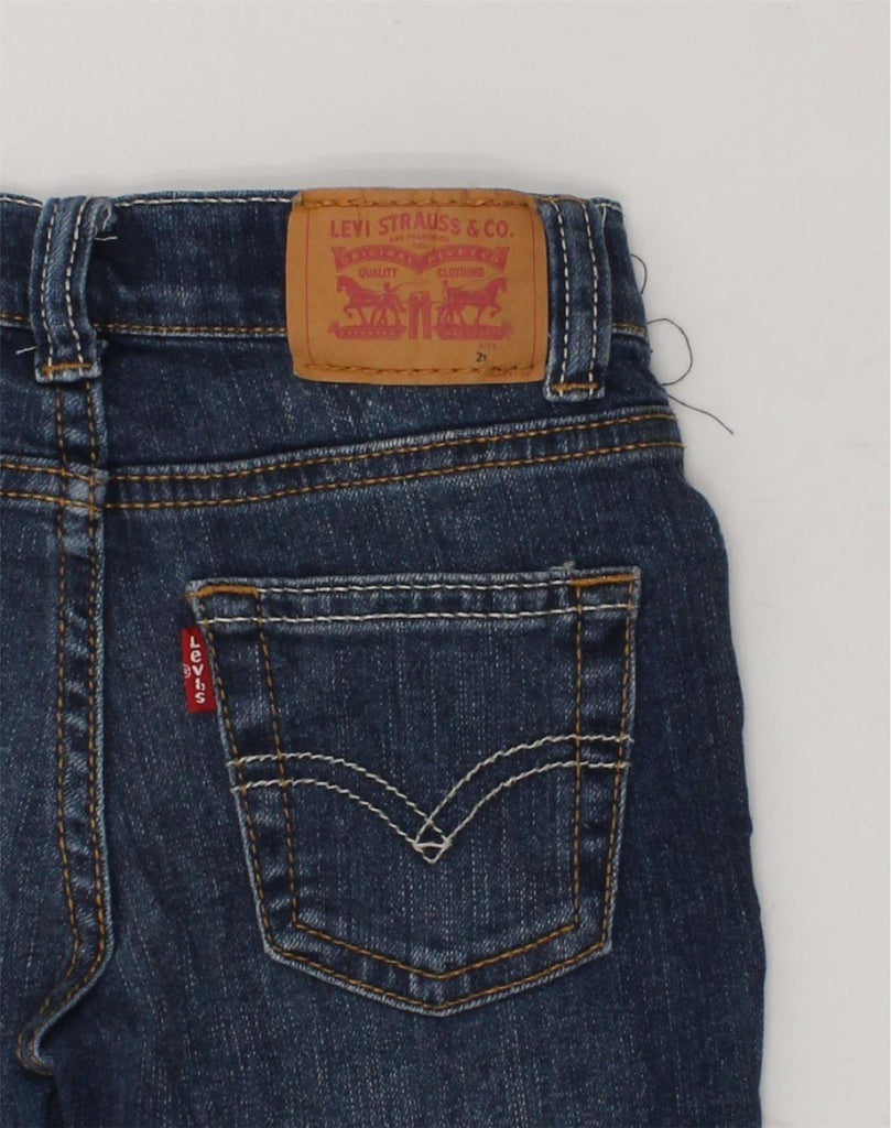 LEVI'S Baby Girls 511 Straight Jeans 18-24 Months W10 L13 Blue Cotton | Vintage Levi's | Thrift | Second-Hand Levi's | Used Clothing | Messina Hembry 