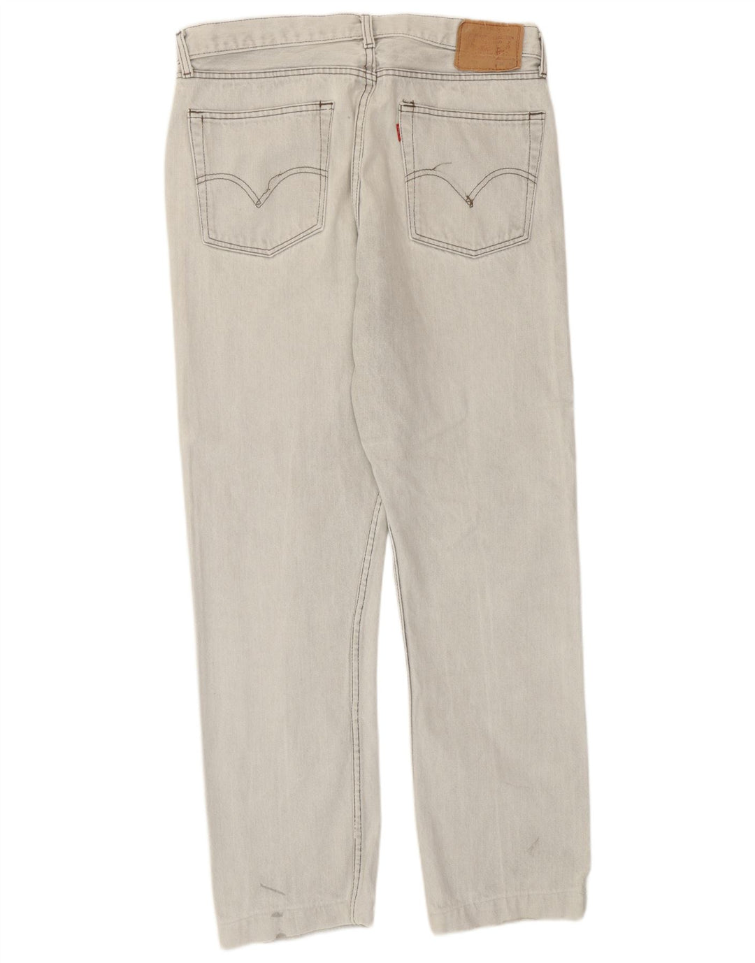 Levi's Mens 505 Straight Jeans W38 L30 Grey