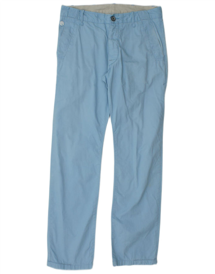 G-STAR Mens Tapered Chino Trousers W30 L32 Blue Cotton