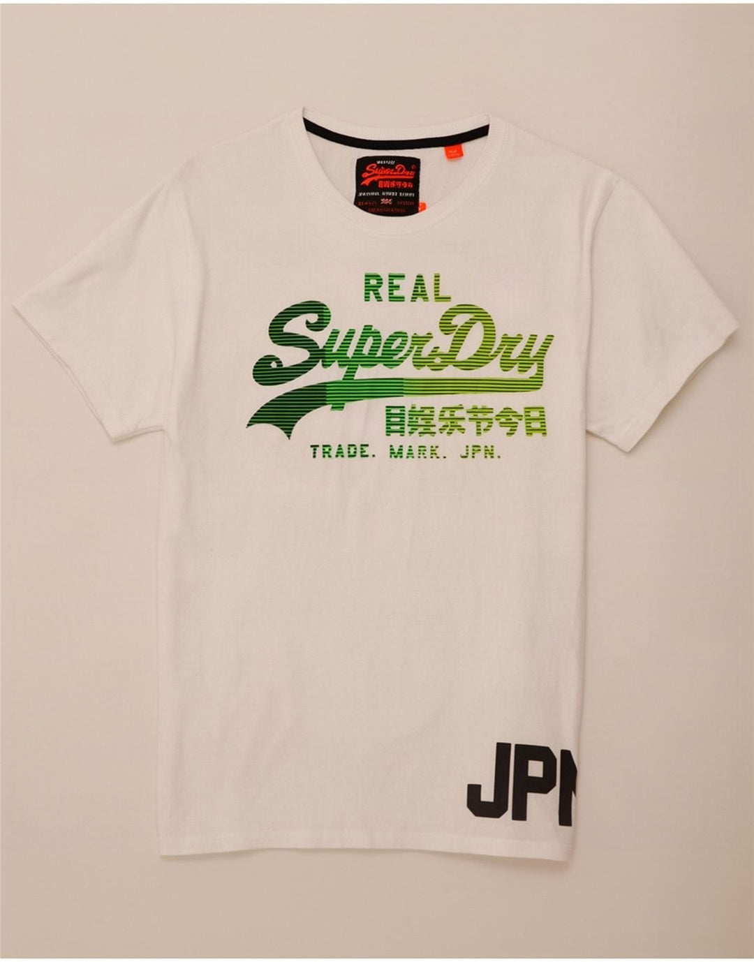 Superdry Mens Graphic T-Shirt Top XL White