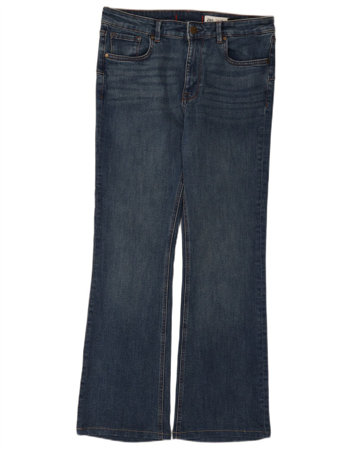 Zara Womens Bootcut Jeans EU 42 Large W32 L29 Blue Cotton