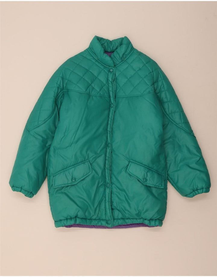 Meccano Womens Padded Jacket EU 44 XL Green Polyamide