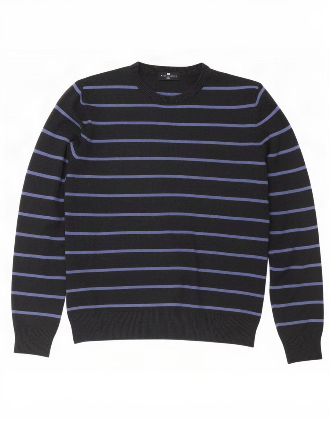 Marks & Spencer Mens Blue Harbour Crew Neck Jumper Sweater Large Navy