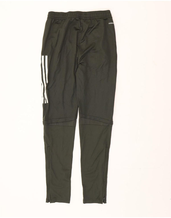Adidas Boys Manchester United Tracksuit Trousers 13-14 Years W26 L29 Khaki