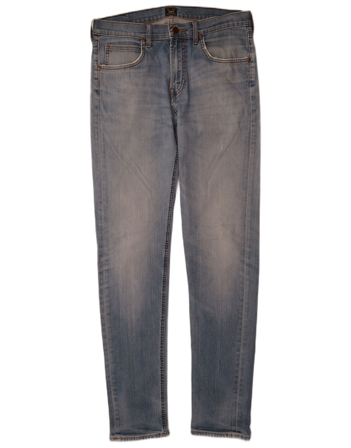 Lee Mens Arvin Slim Jeans W31 L34 Blue Cotton