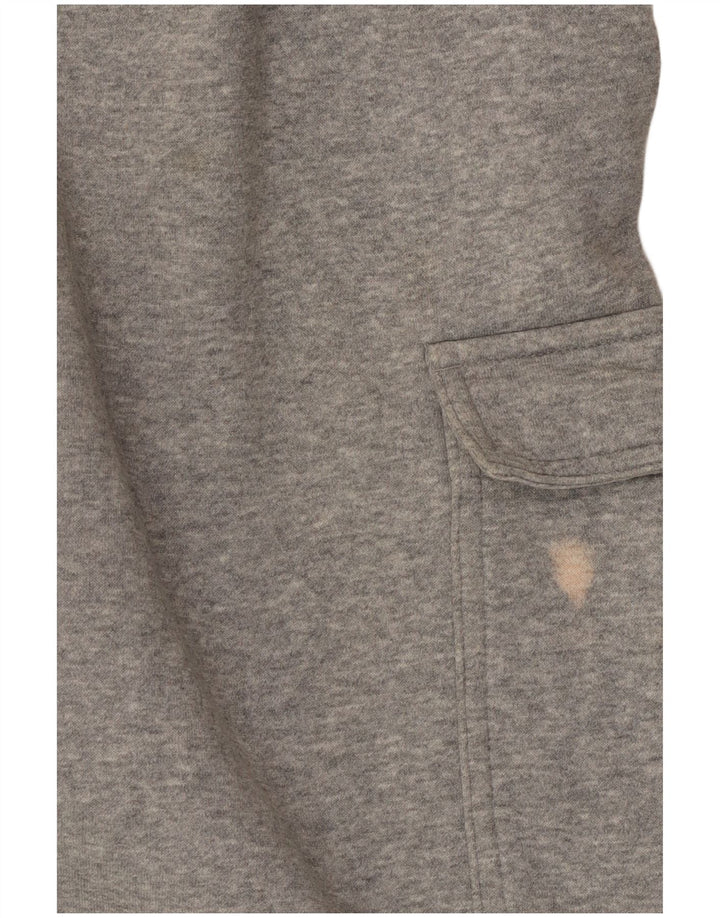 Nike Mens Crop Cargo Tracksuit Trousers Joggers Medium  Grey Flecked Cotton