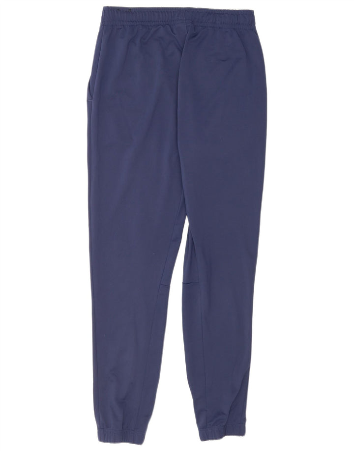 Nike Mens Tracksuit Trousers Joggers Small Navy Blue Polyester