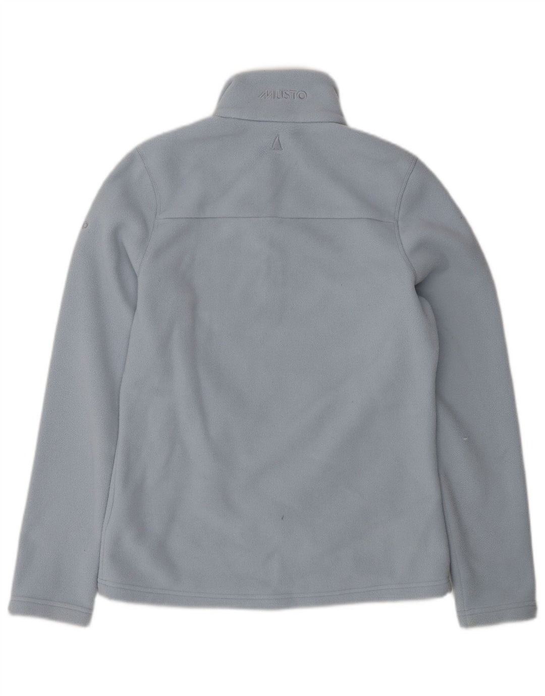 Musto Womens Fleece Jacket UK 10 Small Blue Polyester