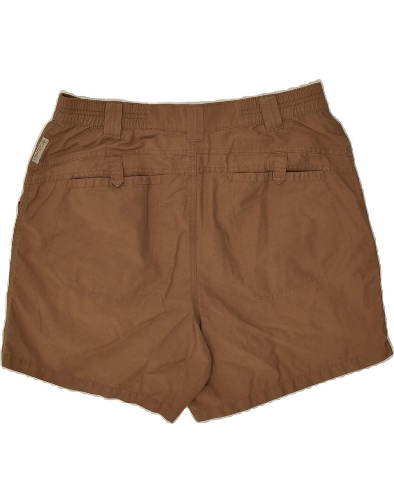 COLUMBIA Womens Cargo Shorts UK 14 Large W34 Brown | Vintage Columbia | Thrift | Second-Hand Columbia | Used Clothing | Messina Hembry 