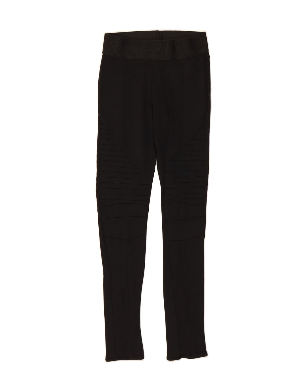 ZARA Womens Leggings UK 12 Medium  Black Polyamide Vintage Zara and Second-Hand Zara from Messina Hembry 