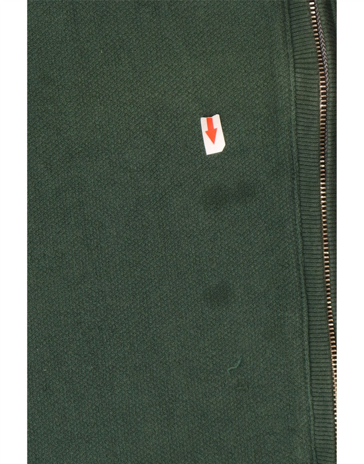 Belfe & Belfe Mens Tracksuit Top Jacket 2XL Green Cotton