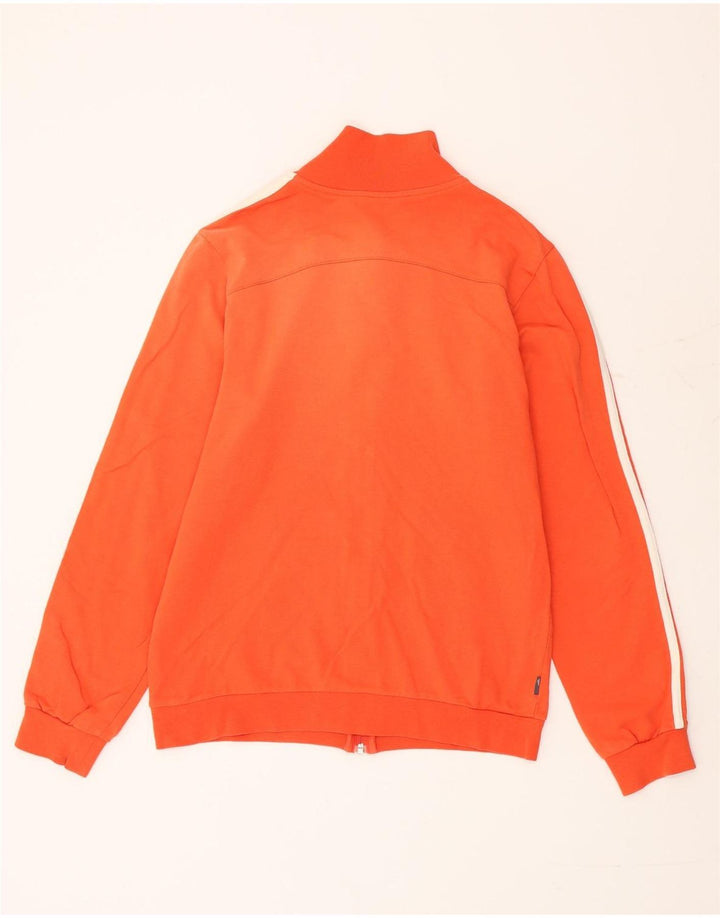 Adidas Mens Tracksuit Top Jacket XS Orange Cotton