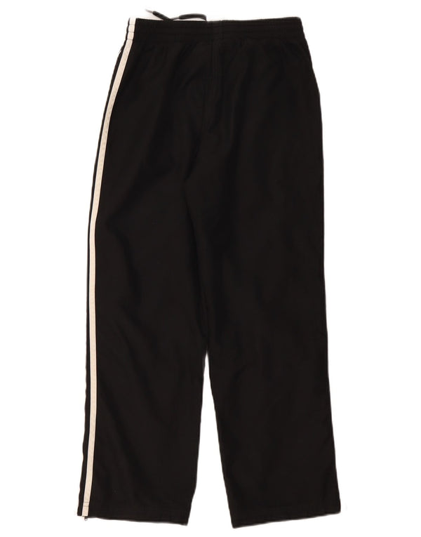 Adidas Girls Tracksuit Trousers 11-12 Years Black Colourblock Polyester