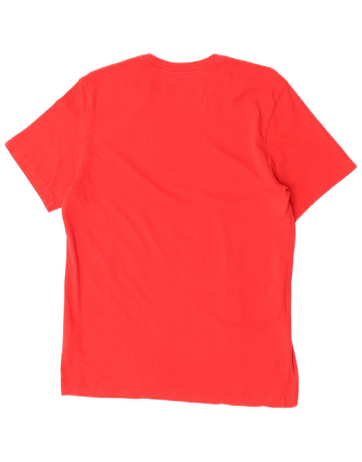 Nike Mens Air Graphic T-Shirt Top Medium Red Cotton
