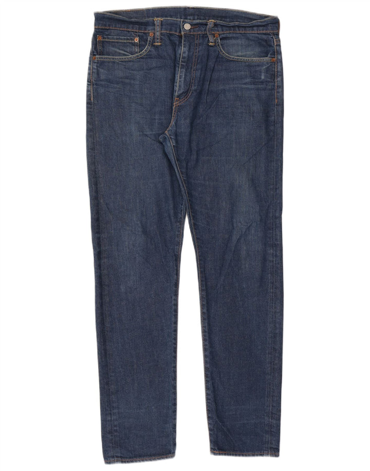 Levi's Mens 508 Regular Tapered Jeans W34 L32 Blue Cotton