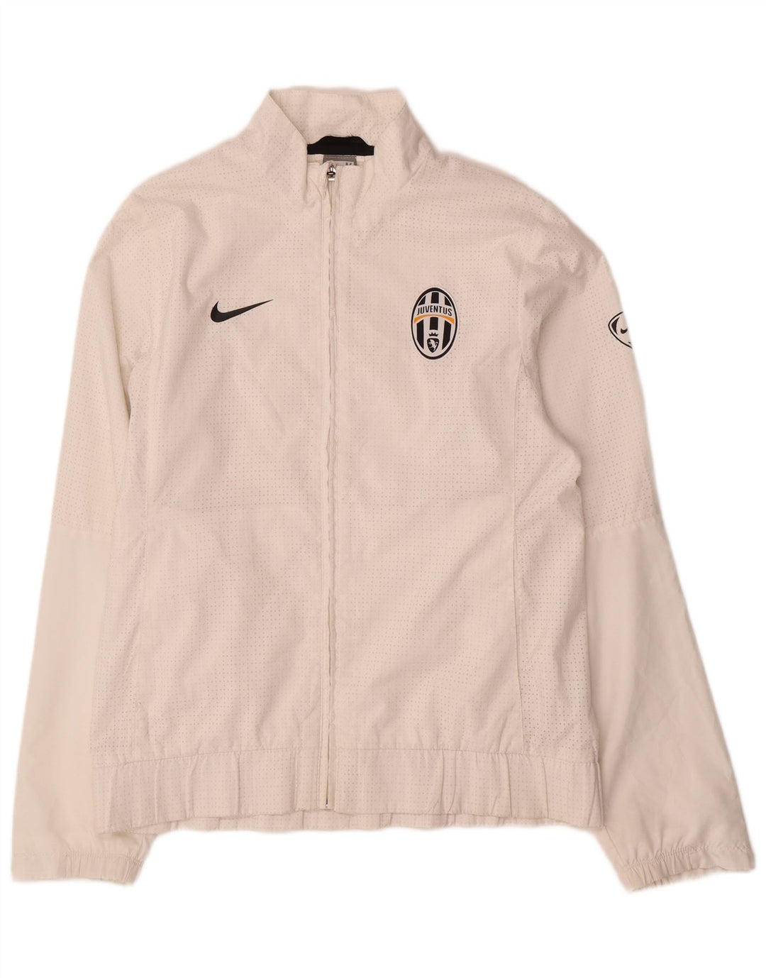 Nike Mens Juventus Tracksuit Top Jacket UK 38/40 Medium White Polyester